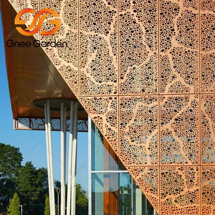 Hliníkové opláštění budovy