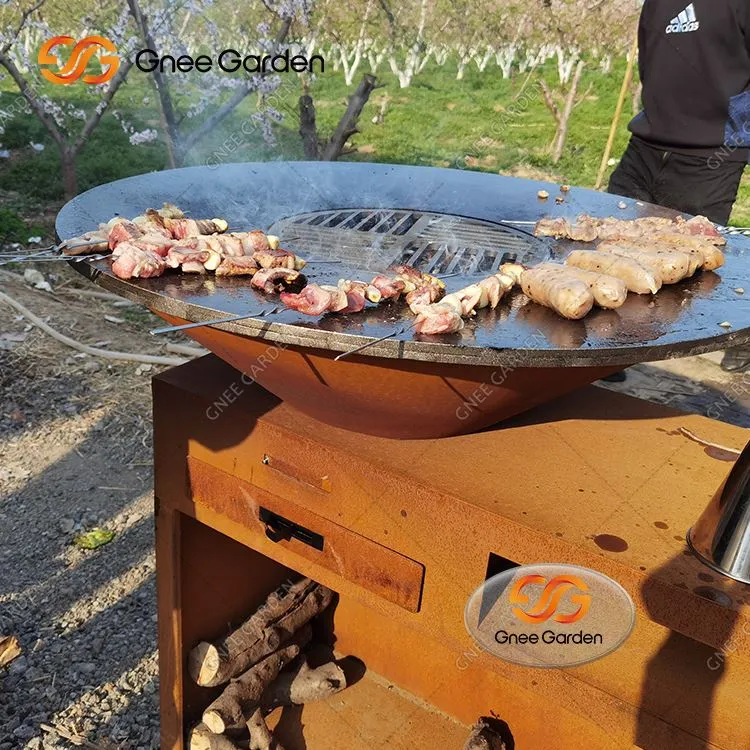 BBQ modely Corten Steel