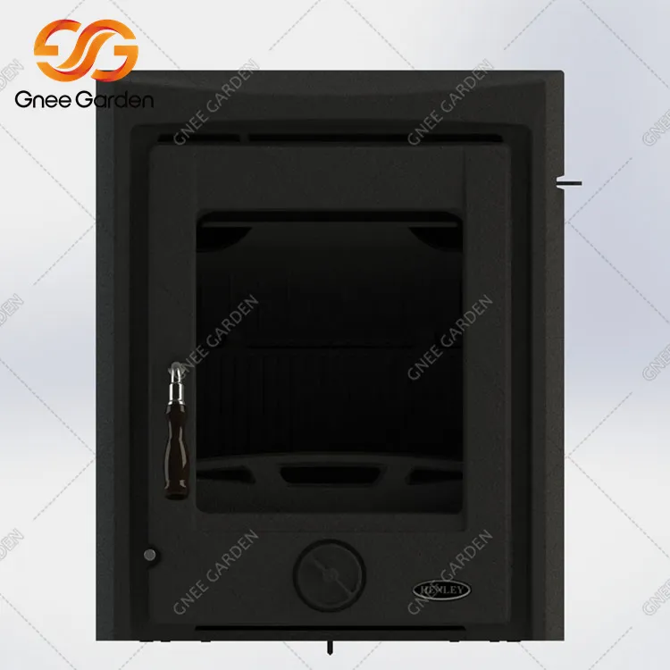 Krb s hořákem na litinové poleny