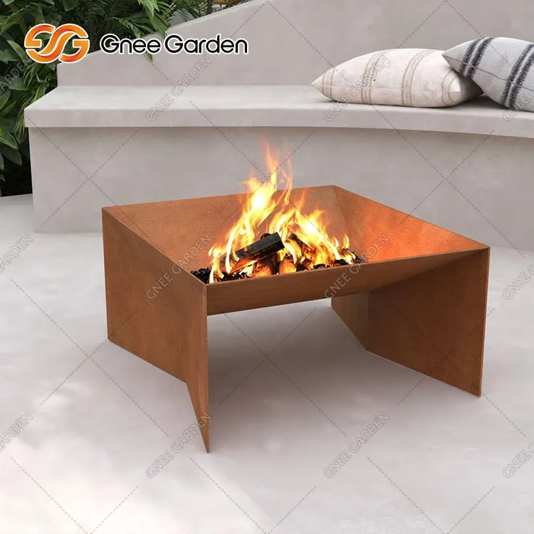 Corten Fire Pit plyn propan