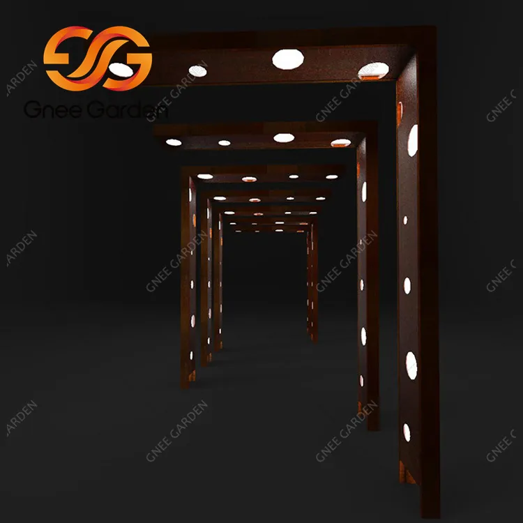 Zahradní pergola Corten
