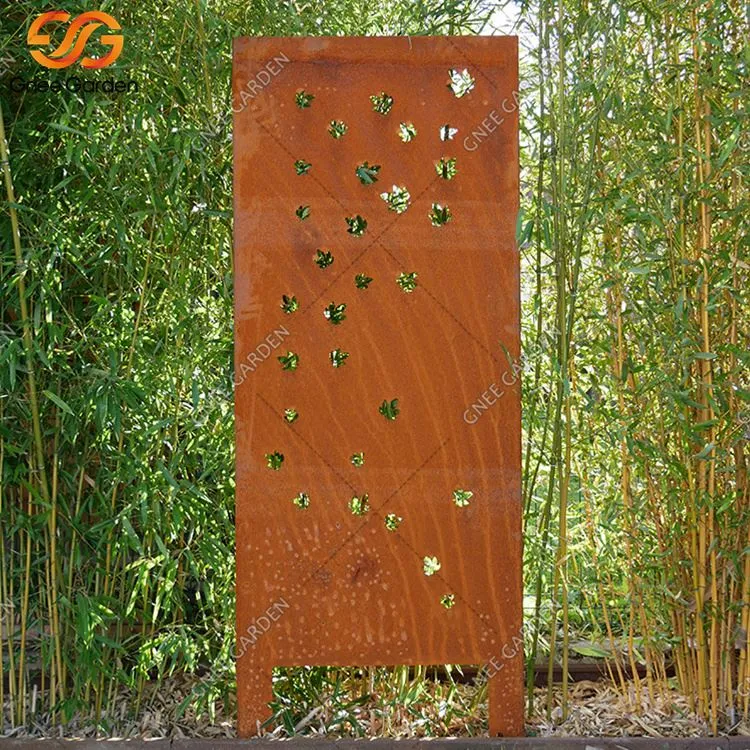 Venkovní dekorativní zástěny Corten