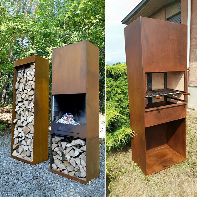 Corten Steel BBQ krb pro venkovní vaření