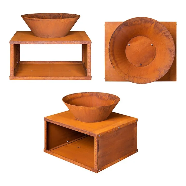 Corten Steel Fire Pit