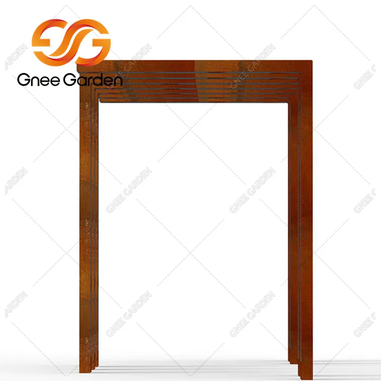 Zahradní altán na terasu Corten Steel