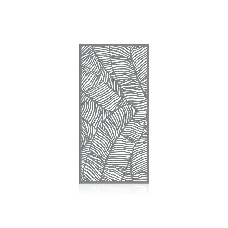 Corten Steel Privacy Screen Decorative Fence