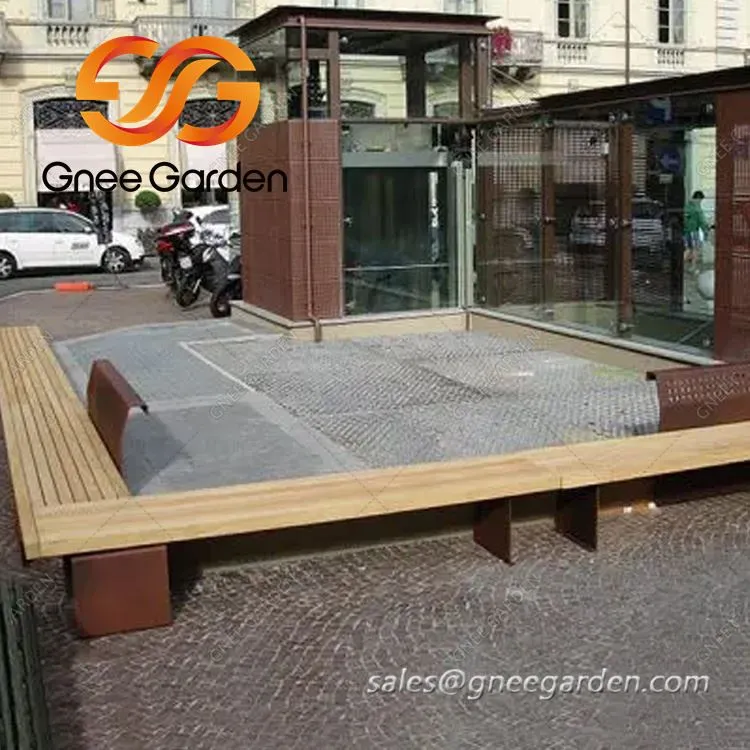 Venkovní nábytek z Corten Steel na míru