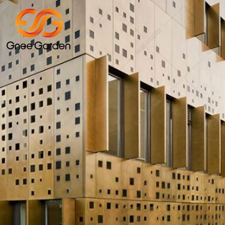 Přizpůsobený moderní vnější plášť budovy