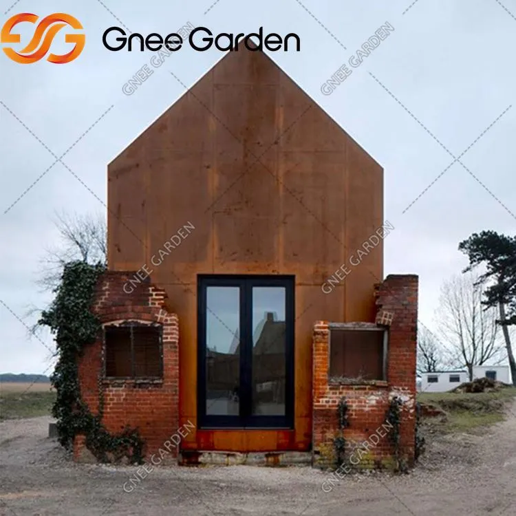 Laser Cut Corten Steel Curtain Wall Decor Metal Classic Artistic Outdoor