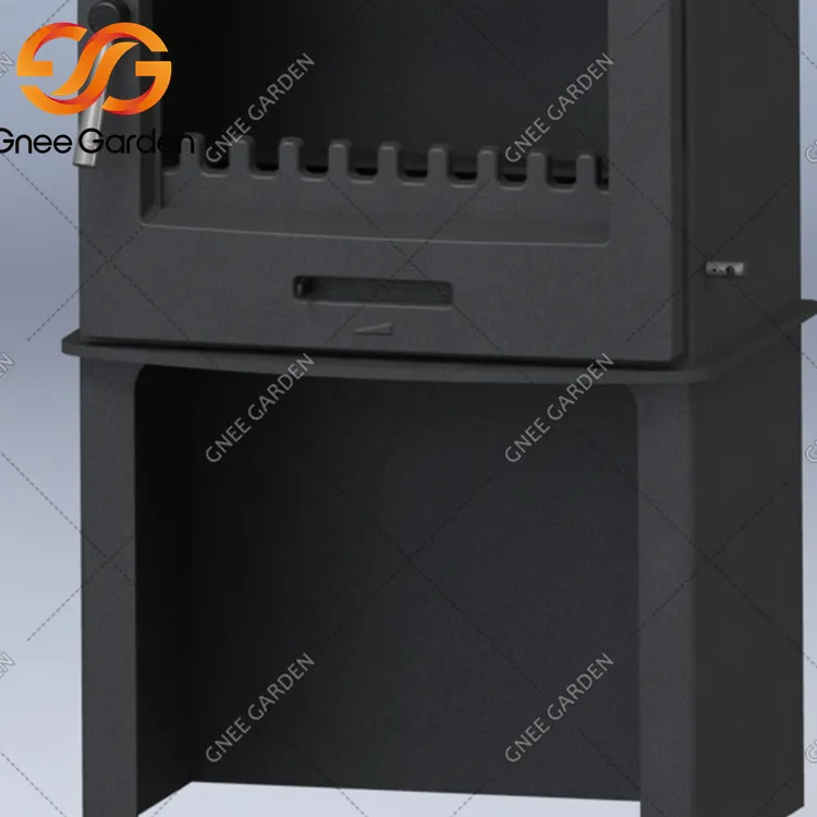 Venkovní litinová kamna na dřevo