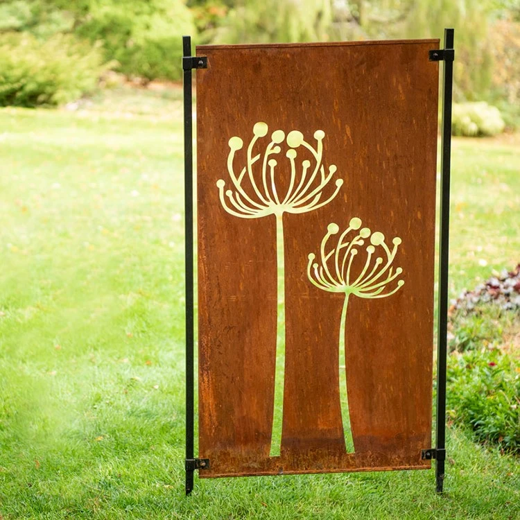 Custom Decorative Corten Steel Screen Custom Decorative Corten Steel Screen