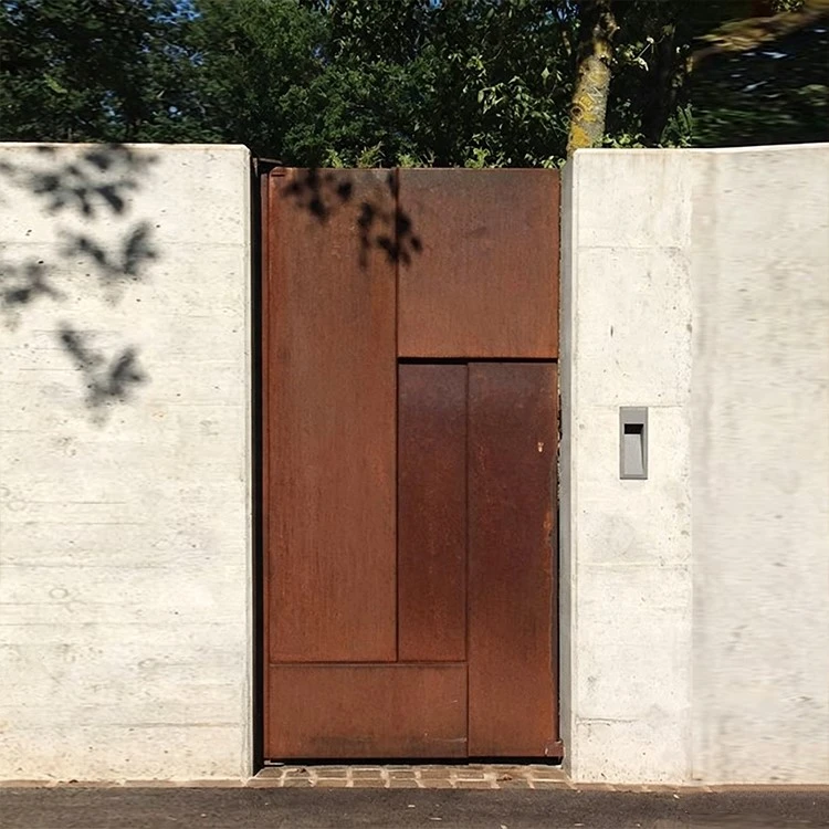 corten metal gate corten metal gate