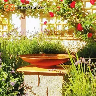 Ocelová ohniště Corten s duální funkcí grilu