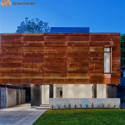 Vnější Corten Ocelové Panely Pro Opláštění A Zastřešení