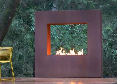 Venkovní topidlo Corten Steel Krb