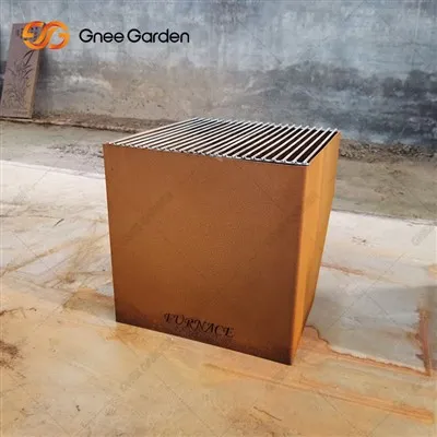 Venkovní ohniště na dřevo Corten Steel