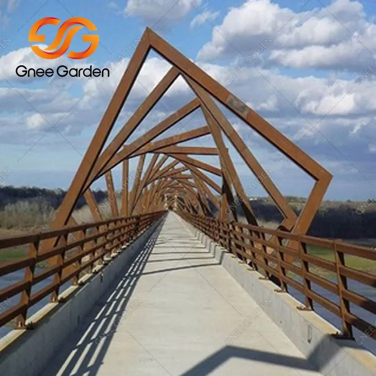 Zvětrávání ocelového mostu